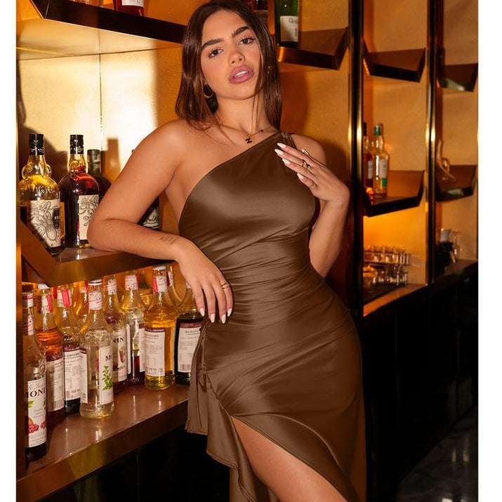 Harper Satin Dress